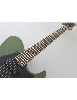 FGN® ILIAD J-Standard JIL3 ASH-DE664-R Guitarra Eléctrica Telecaster® Style Funda Premium | Open Pore Olive Green