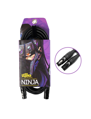 Santo Angelo® NINJA LW 0.90m Cable Patch XLR a XLR OFHC