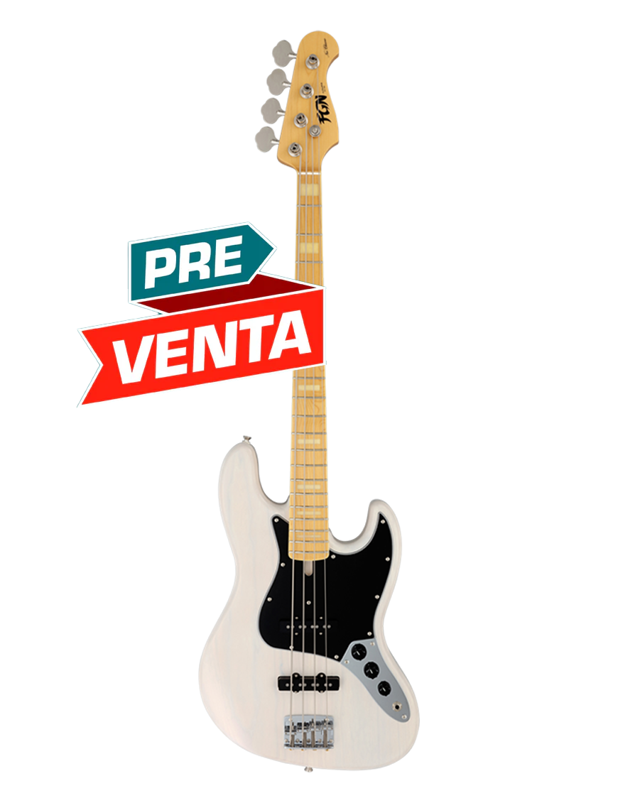 FGN® Neo Classic NJB100MBAH Bajo Eléctrico Funda | White Blonde