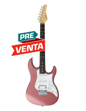 FGN® JOS TDR Guitarra Eléctrica J-Standard ODYSSEY Stratocaster® Style | Funda | Color: BGM Burgandy Mist