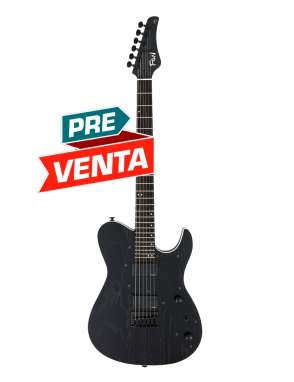 FGN® ILIAD J-Standard JIL3 ASH-DE664-R Guitarra Eléctrica Telecaster® Style Funda Premium | Open Pore Black