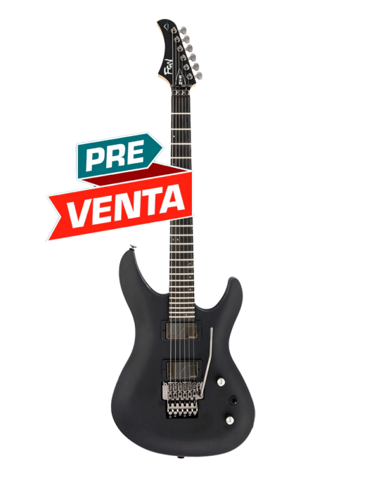 FGN® Mythic J-Standard JMY3 MH-DL-E Guitarra Eléctrica Funda Premium | Matt Black