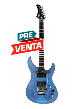 FGN® Mythic J-Standard JMY3 EW1-DL-E Guitarra Eléctrica Funda | Arctic Blue Flat