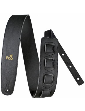 Basso® EcoStrap® Vegana Negro Correa Guitarra 6cm Largo: 145cm