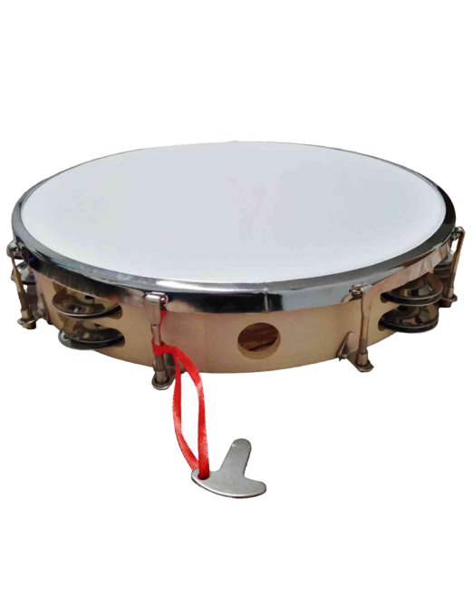 GCR® Pandero Redondo 10" Afinable