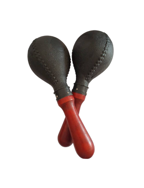 GCR® M9 Maracas Grande Mango Madera Par