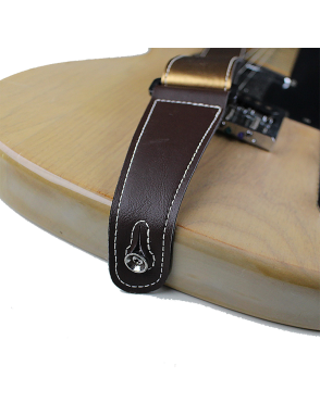 Basso® Chrome Line Gold Correa Guitarra 5cm Largo: 145cm