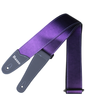 Basso® Chrome Line Purple Correa Guitarra 5cm Largo: 145cm
