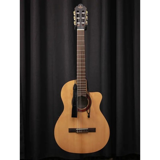 Palmer® Correa Boca de Guitarra Clásica Ukelele Cuatro Charango | Negro