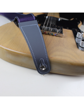 Basso® Chrome Line Purple Correa Guitarra 5cm Largo: 145cm