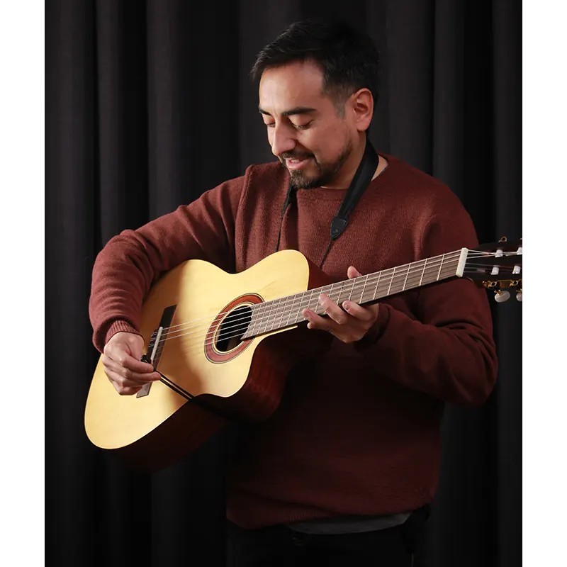 Palmer® Correa Boca de Guitarra Clásica Ukelele Cuatro Charango | Negro