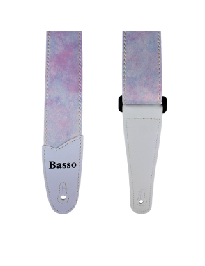 Basso® Chrome Line Hippie Correa Guitarra 5cm Largo: 145cm