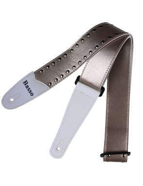 Basso® Chrome Spark Line Cobalt Correa Guitarra 5cm Largo: 145cm