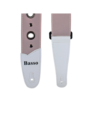 Basso® Chrome Urban Line Rose Correa Guitarra 5cm Largo: 145cm