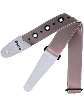 Basso® Chrome Urban Line Rose Correa Guitarra 5cm Largo: 145cm