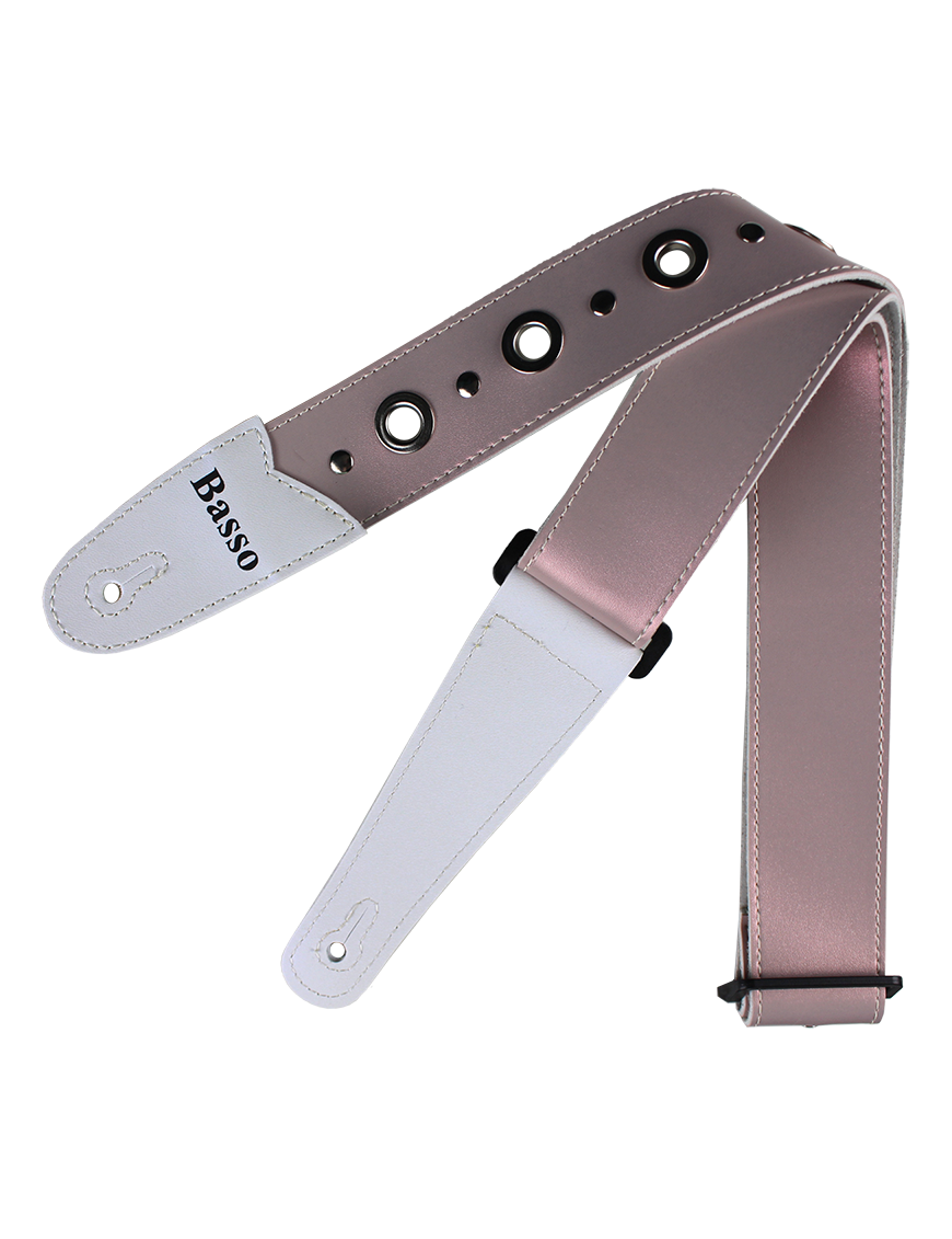 Basso® Chrome Urban Line Rose Correa Guitarra 5cm Largo: 145cm