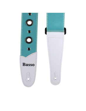Basso® Chrome Urban Line Acqua Correa Guitarra 5cm Largo: 145cm