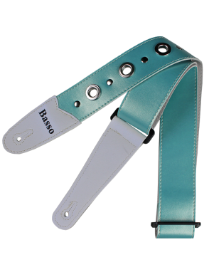 Basso® Chrome Urban Line Acqua Correa Guitarra 5cm Largo: 145cm