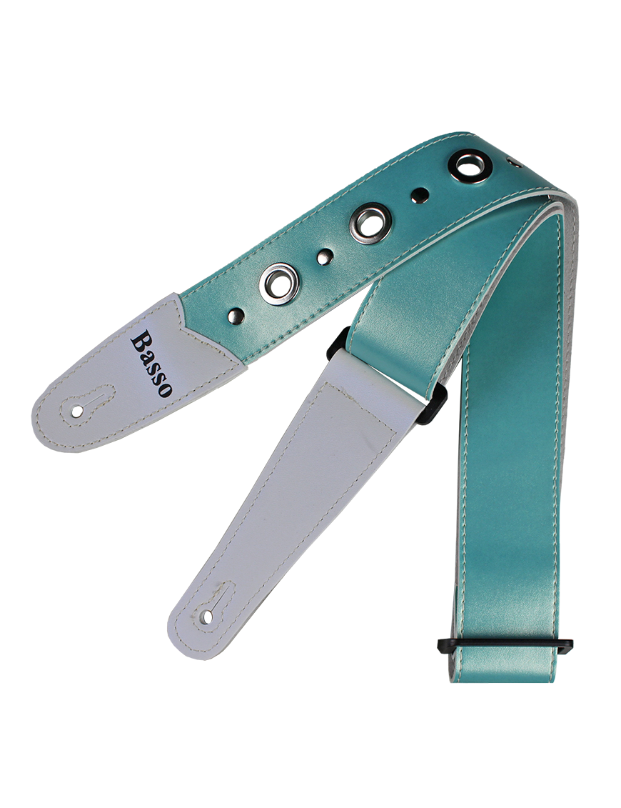 Basso® Chrome Urban Line Acqua Correa Guitarra 5cm Largo: 145cm
