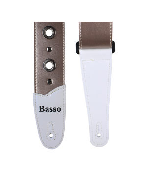 Basso® Chrome Urban Line Cobalt Correa Guitarra 5cm Largo: 145cm