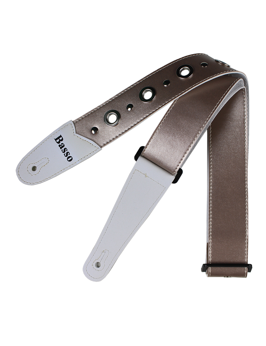 Basso® Chrome Urban Line Cobalt Correa Guitarra 5cm Largo: 145cm