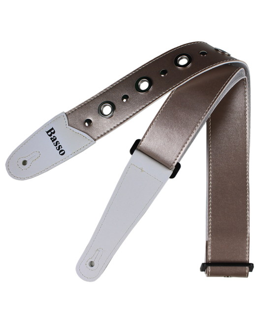 Basso® Chrome Urban Line Cobalt Correa Guitarra 5cm Largo: 145cm