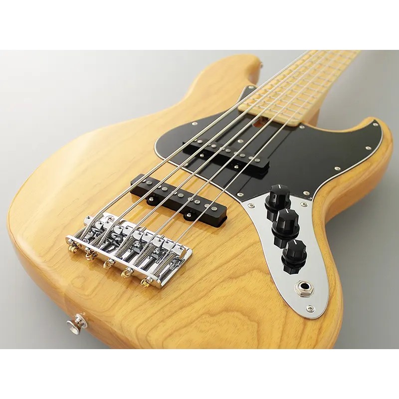 FGN® Neo Classic NJB100MBAHV Bajo Eléctrico  5 Cuerdas Funda | Vintage Natural