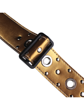 Basso® Chrome Urban Line Gold Correa Guitarra 5cm Largo: 145cm
