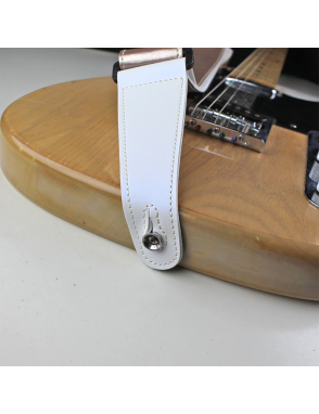 Basso® Chrome Urban Line Cobalt Correa Guitarra 5cm Largo: 145cm