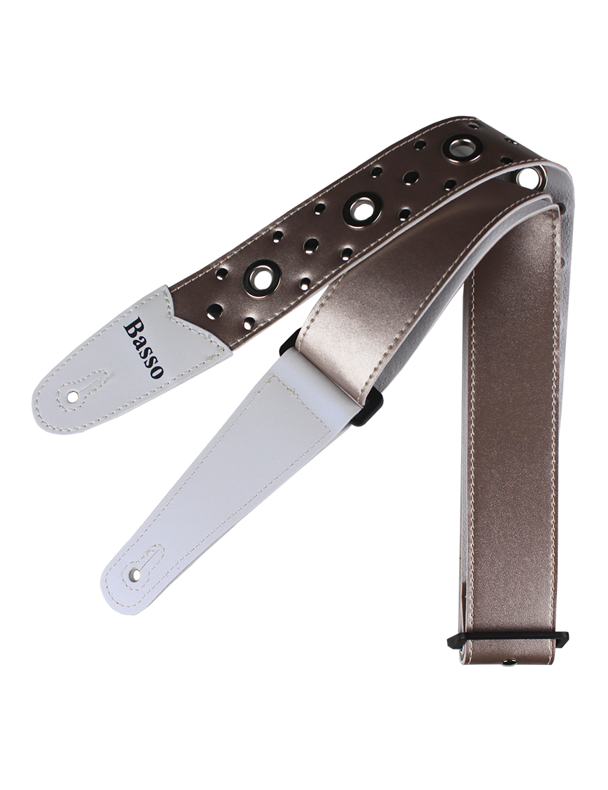 Basso® Chrome Urban Line Cobalt Correa Guitarra 5cm Largo: 145cm
