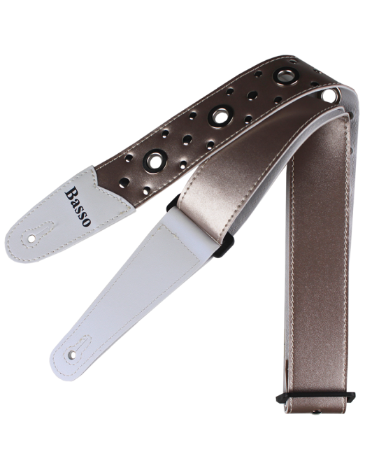 Basso® Chrome Urban Line Cobalt Correa Guitarra 5cm Largo: 145cm