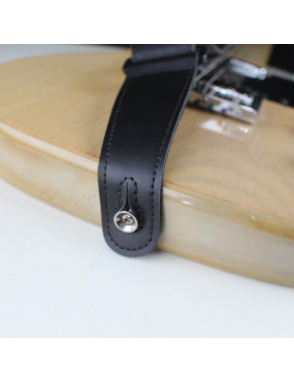 Basso® Wood Line Black Correa Guitarra 5cm Largo: 145cm