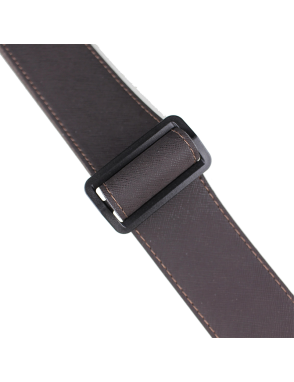 Basso® Wood Line Dark Brown Correa Guitarra 5cm Largo: 145cm