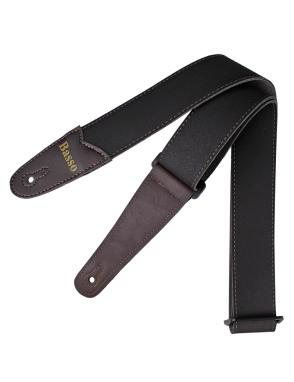 Basso® Wood Line Dark Brown Correa Guitarra 5cm Largo: 145cm