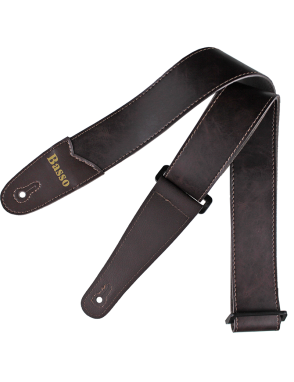 Basso® Wood Line Brown Correa Guitarra 5cm Largo: 145cm