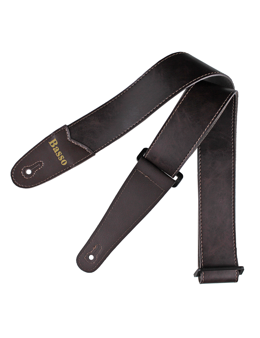 Basso® Wood Line Brown Correa Guitarra 5cm Largo: 145cm