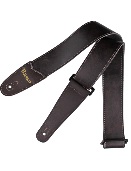 Basso® Wood Line Brown Correa Guitarra 5cm Largo: 145cm