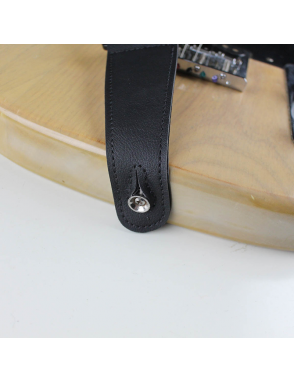 Basso® Vintage Line Burgundy Correa Guitarra 5cm Largo: 145cm