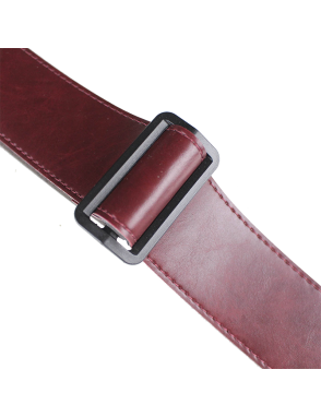 Basso® Vintage Line Burgundy Correa Guitarra 5cm Largo: 145cm