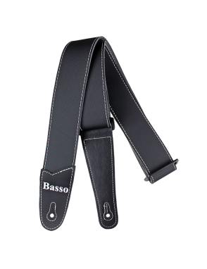Basso® Oceanic Line Black Correa Guitarra 5cm Largo: 145cm