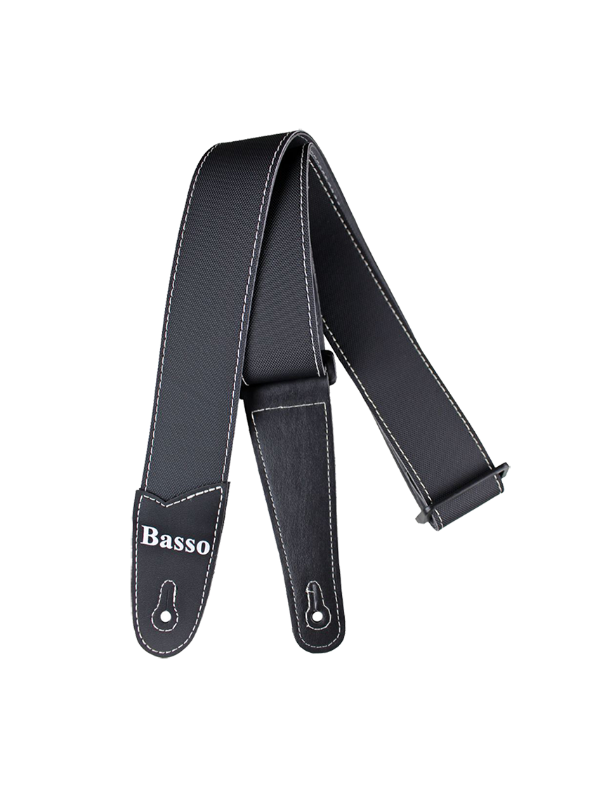 Basso® Oceanic Line Black Correa Guitarra 5cm Largo: 145cm