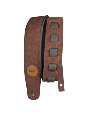 Basso® CLASSIC Brown Camouflage Correa Guitarra 7cm Largo: 145cm