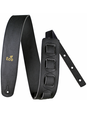 Basso® EcoStrap® Vegana Correa Guitarra 6cm Largo: 145cm | Negro