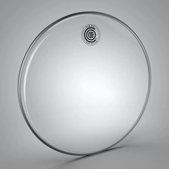 CODE Drumhead® DNA  15" Parche Tom 15" Clear  1-Capa 10-mil