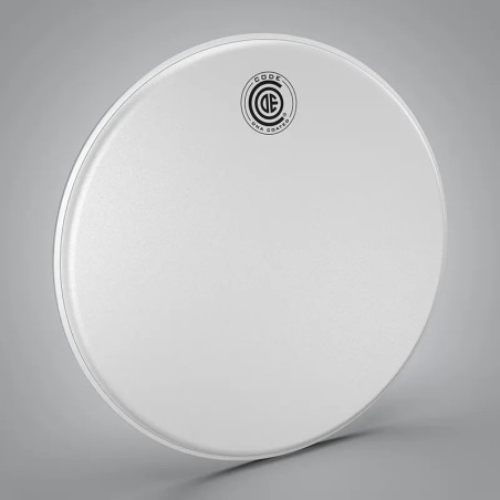 CODE Drumhead® DNA  14" Blanco Parche Tom 14" Coated Poroso  1-Capa 10-mil