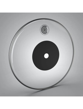 CODE Drumhead® LAW  14" Parche Tom 14" Clear Black Dot 1-Capa 10-mil