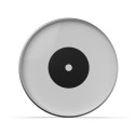 CODE Drumhead® ZERO  14" Parche  14" Blanco Poroso Black Dot 1-Capa 10-mil