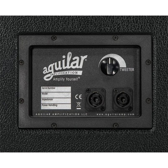 Aguilar® SL410x Gabinete Bajo 800W 4 Ohms Classic Black