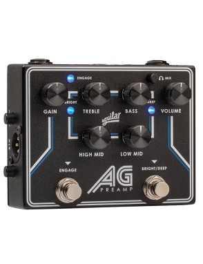 Aguilar® AG Pedal Bajo Preamp Análogo Caja Directa