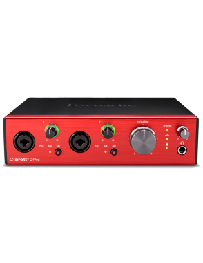 Focusrite Clarett+ 2Pre Interfaz Audio USB-C